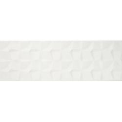 Керамическая плитка настенная, белая, 20х60 см APE CERAMICA Adorable Aura White (310601)