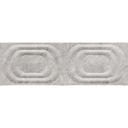 Керамическая плитка настенная, серая, 30х90 ARGENTA CERAMICA Modico Grey Dune (449941)