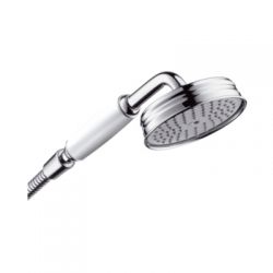 Ручной душ с белой рукояткой, хром AXOR Montreux (16320000)