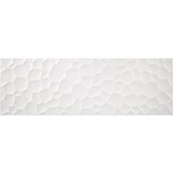 Керамическая плитка настенная, белая, 33,3х100 см BALDOCER Nitra Prisma (4587596)