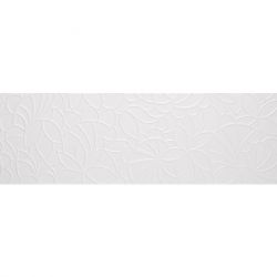 Керамическая плитка настенная, белая, 33,3х100 см BALDOCER Nitra Trendy (4587597)