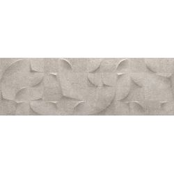 Керамичеcкая плитка настенная, серая, 30х90 см BALDOCER Icon Shape Grey Rect (330058)