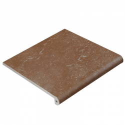 Плитка клинкерная 33х33 см EXAGRES Stone Peldano Fior. Ml. Brown (330824)