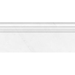 Фриз керамический настенный, белый, 12х30 см GOLDEN TILE Absolute Modern (Г20381)