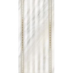 Декор керамический настенный, белый, 30х60 см GOLDEN TILE Каррара (Е50301)