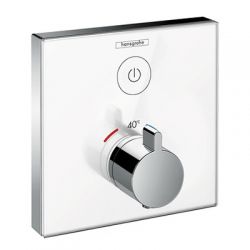 Термостат для одного потребителя HANSGROHE ShowerSelect Glass ShowerSelect (15737400)