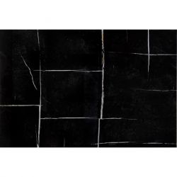 Керамогранитная плитка напольная, черная, 60х90 см KALE Gani Laurent Black (D69072)