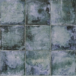 Керамическая плитка настенная, синяя, 20х20 см MAINZU Livorno Blu (328562)