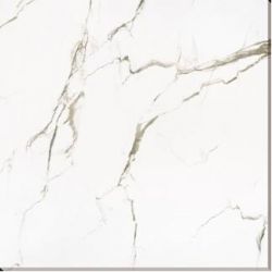 Керамогранитная плитка напольная, белая, 60х60 см MEGAGRES Carrara 6B6023 (356799)