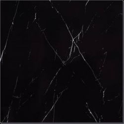 Керамогранитная плитка напольная, черная, 60х60 см MEGAGRES Marble Black 6b6067 (356797)