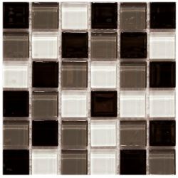 Мозаика стеклянная универсальная, 30x30 см MOZAICO DE LUX K-Mos K4009 (299526)
