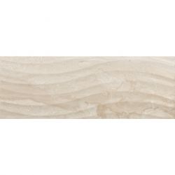 Керамическая плитка настенная, бежевая, 25х70 см NAVARTI CERAMICA Daino Reale Ondas Beige (4587703)