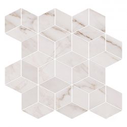 Мозаика керамическая 28x29,7 см OPOCZNO Carrara Mosaic White (374423)
