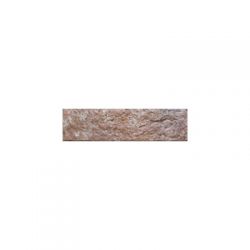 Керамогранитная плитка универсальная, коричневая, 6x25 см RONDINE Bristol J85669 Red Brick (290334)