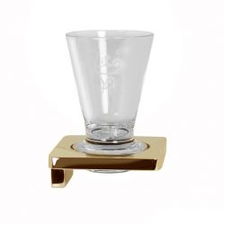 Хрустальный стакан с декором для зубных щеток, шампанское DORNBRACHT LaFleur (83401955-47)