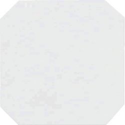 Керамическая плитка напольная, белая, 31,6х31,6 см VIVES Monocolor Octogono Alaska (176408)